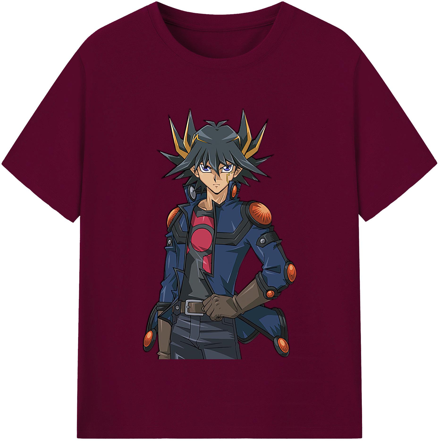 （画像用） 遊☆戯☆王 Yu-Gi-Oh! レディースカジュアルプリントTシャツ（綿100％）